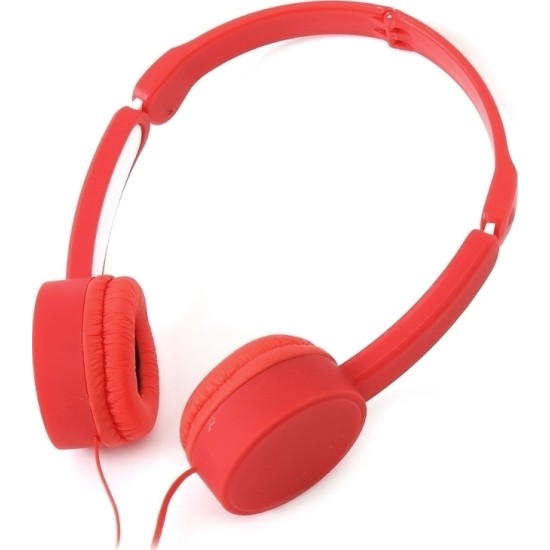 Omega Freestyle FH-3920 Κόκκινα ακουστικά με μικρόφωνο (Handsfree)