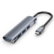 Andowl Type-C USB extender με 4 θύρες USB