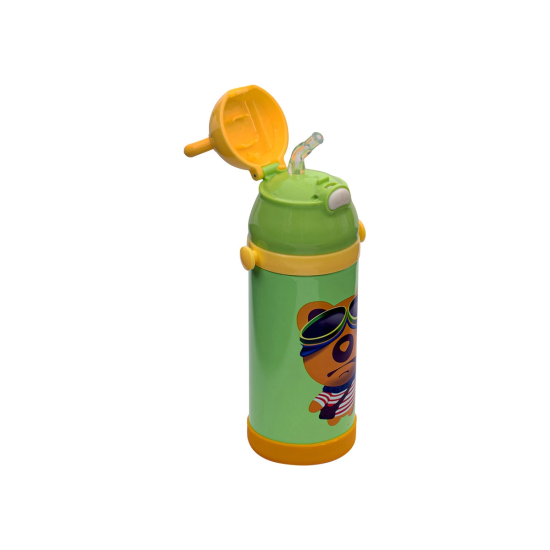 Estia Θερμός με Καλαμάκι Green Bear 350ml