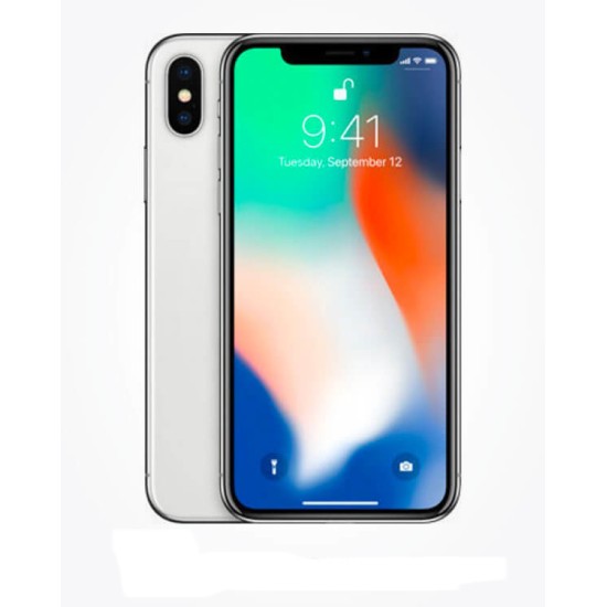 Refurbished  Apple iPhone X 64GB - Silver