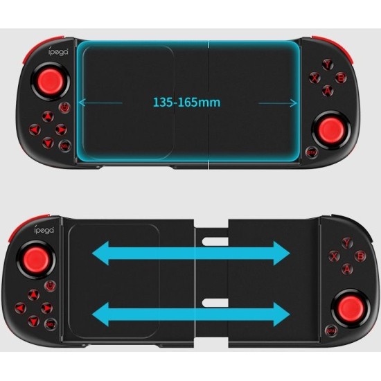 iPega 9217 Bluetooth Gamepad για Android / iOS Black iPega 9217 Bluetooth Gamepad για Android / iOS Black