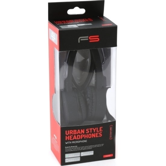 Omega Freestyle FH-3920 Μαύρα ακουστικά με μικρόφωνο (Handsfree)