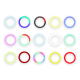 OEM LED Ring light Φωτιστικό Δαχτυλίδι - RGB - 33cm - 25W - 40126