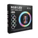 OEM LED Ring light Φωτιστικό Δαχτυλίδι - RGB - 33cm - 25W - 40126
