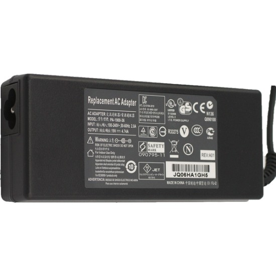Φορτιστής για HP/Compaq, 19V, 90W, 4.74A, 4.8*1.7mm Φορτιστής για HP/Compaq, 19V, 90W, 4.74A, 4.8*1.7mm