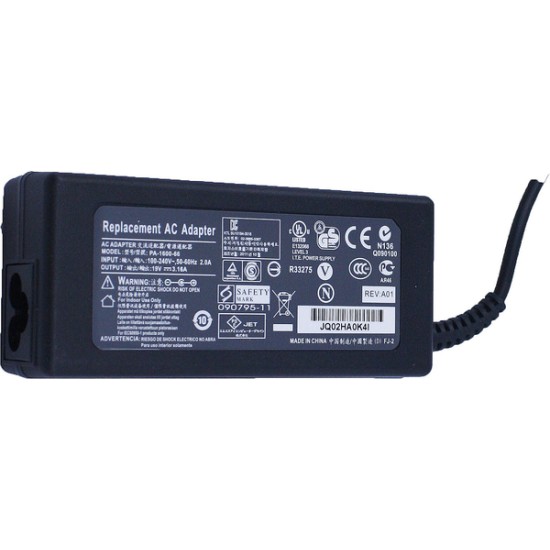 Φορτιστής για Samsung, 19V, 60W, 3.16A, 5.0*3.0mm + Center pin Φορτιστής για Samsung, 19V, 60W, 3.16A, 5.0*3.0mm + Center pin