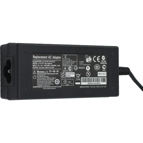 Φορτιστής  για Toshiba, Lenovo IdeaPad S10, MSI Wind U Series, 19V, 45W,  2.37A, 5.5*2.5mm