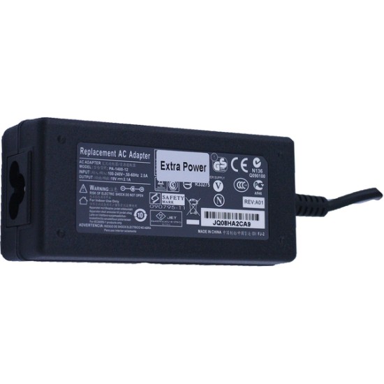 Φορτιστής  για Toshiba, 19V, 40W,  2.11A, 5.5*2.5mm