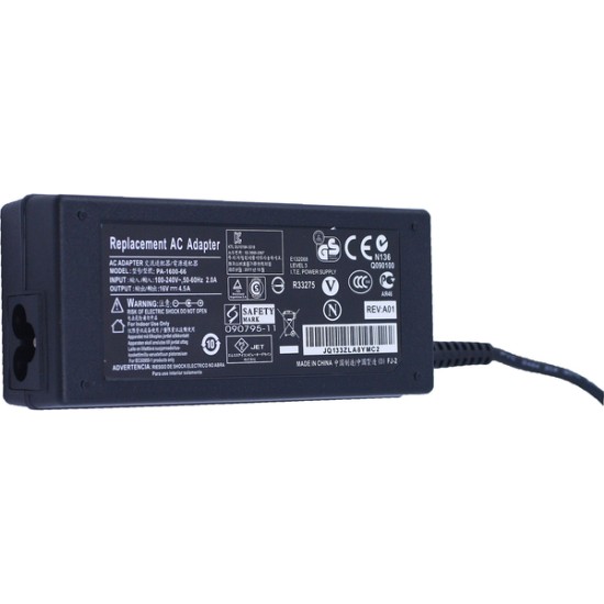 Φορτιστής  για  Fujitsu, Panasonic, Sony VAIO, 16V, 65W,  4.06A, 6.5*4.4mm + Center pin