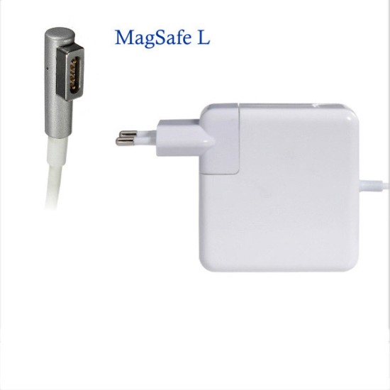 Φορτιστής  για Apple WHITE, 18.5V, 85W,  4.59A, Magsafe