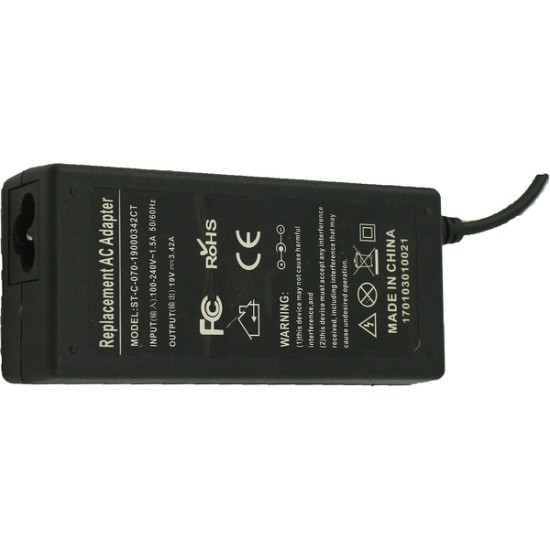 Φoρτιστής Συμβατός (για Acer, Dell Inspiron Mini 9, 9n 10, 10v 12, Inspiron 910, Inspiron 1210) 19 Volt, 3.42A, 65 Watt, 5.5*1.7mm, refurbished Φoρτιστής Συμβατός (για Acer, Dell Inspiron Mini 9, 9n 10, 10v 12, Inspiron 910, Inspiron 1210) 19 Volt, 3.42A, 65 Watt, 5.5*1.7mm, refurbished