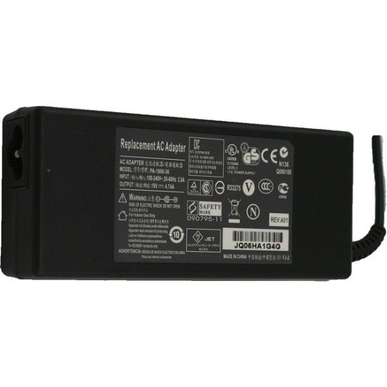 Φορτιστής  για Samsung, 19V, 90W,  4.74A, 5.5*3.0mm + Center pin