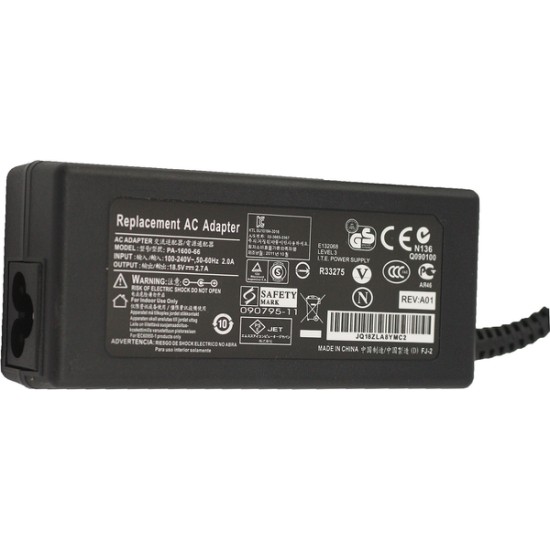 Φορτιστής  για HP/Compaq, 18.5V, 50W,  2.7A, 4.8*1.7mm
