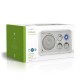 Nedis Retro Επιτραπέζιο Ραδιόφωνο Ρεύματος Ασημί Silver/White (RDFM5110WT) (NEDRDFM5110WT)