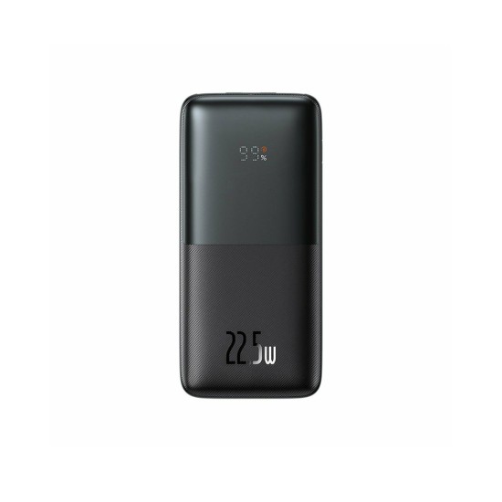Bipow Pro Power Bank 10000mAh 22.5W με 2 Θύρες USB-A και Θύρα USB-C Μαύρο (PPBD040001) (BASPPBD040001)
