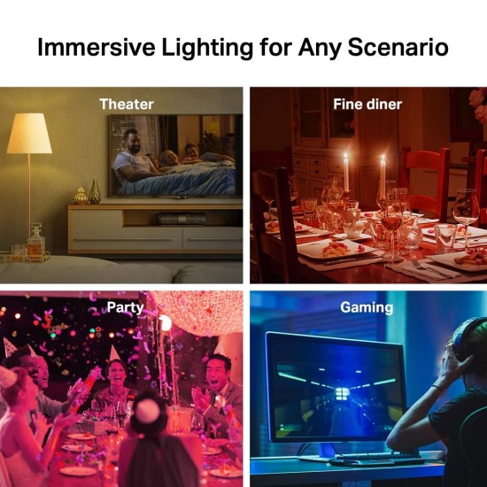 Smart Wi-Fi Light Bulb TP-Link Tapo L530E E27 8.7W Dimable Multicolor (TAPO L530E) (TPL530E)