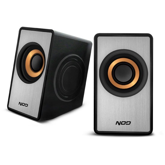 NOD SideFX SPK-003 Speaker 2.0 2x3W,black/silver