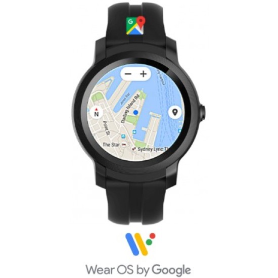 TicWatch E2 Shadow - Black, Google Wear Smartwatch, Εγγύηση Αντιπροσωπείας TicWatch E2 Shadow - Black, Google Wear Smartwatch, Εγγύηση Αντιπροσωπείας