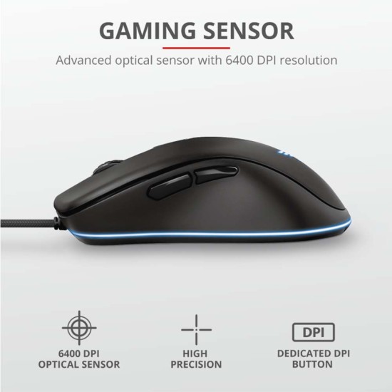 Trust GXT 930 Jacx RGB Gaming Mouse (23575)