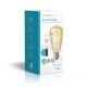 Nedis Smart Λάμπα LED για Ντουί E27 και Σχήμα ST64 Ρυθμιζόμενο Λευκό (WIFILRT10ST64) (NEDWIFILRT10ST64)