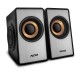 NOD SideFX SPK-003 Speaker 2.0 2x3W,black/silver