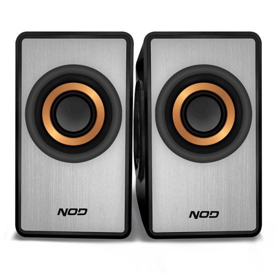 NOD SideFX SPK-003 Speaker 2.0 2x3W,black/silver