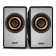 NOD SideFX SPK-003 Speaker 2.0 2x3W,black/silver