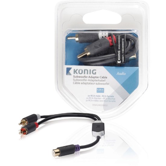 KNA 24020E02 Subwoofer adapter cable