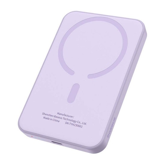 Baseus Magnetic Mini Powerbank 5000mAh 20W (purple) (P10022107513-00) (BASP10022107513-00)