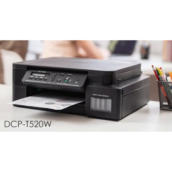 BROTHER DCP-T520W Refill Tank Color Inkjet Multifunction Printer (DCPT520W) (BRODCPT520W)