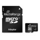 MediaRange Micro SDHC Class 10 With SD Adaptor 4 GB (High Capacity) (MR956)