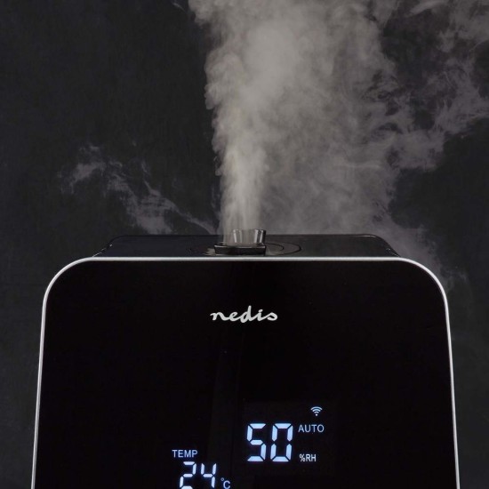 Nedis Υγραντήρας Υπερήχων 30W (HUMI150BKW) (NEDHUMI150BKW)