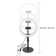 Nedis Ring Light 26cm 2700-6700K με Επιτραπέζια Βάση Στήριξης και Βάση για Κινητό (RLSTND200BK) (NEDRLSTND200BK)