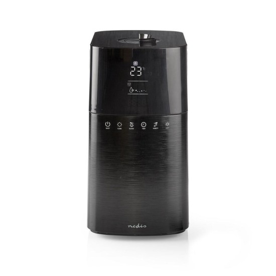 Nedis Υγραντήρας Υπερήχων 30W για Χώρους 50m² (HUMI130CBK) (NEDHUMI130CBK)