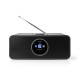 Nedis Επιτραπέζιο Ραδιόφωνο Ρεύματος με Bluetooth και USB Μαύρο (RDIN4000BK) (NEDRDIN4000BK)