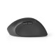 Nedis Ergonomic Wireless Mouse Ασύρματο Vertical Ποντίκι Μαύρο (ERGOMSWS100BK) (NEDERGOMSWS100BK)
