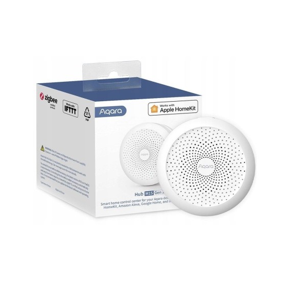 Aqara Smart Hub με Ηχείο Συμβατό με Alexa / Apple HomeKit / Google Home Λευκό (HM1S-G02) (HM1SG02)