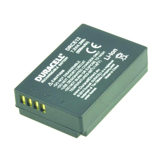 DRCE12 Digital Camera Battery 7.2V 750mAh