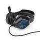 Nedis Over Ear Gaming Headset με σύνδεση 2x3.5mm / USB (GHST250BK) (NEDGHST250BK)