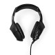 Nedis Over Ear Gaming Headset με σύνδεση 2x3.5mm / USB (GHST250BK) (NEDGHST250BK)