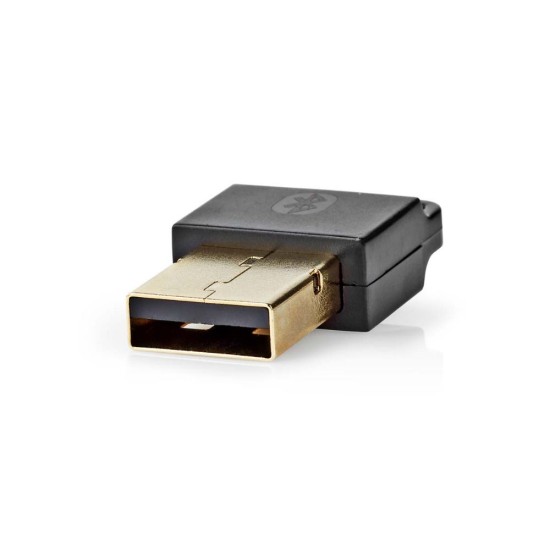 Nedis USB Bluetooth 5.1 Adapter με Εμβέλεια 20m (BLDO100V5BK) (NEDBLDO100V5BK)
