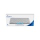 MediaRange Compact-sized Bluetooth 5.0 keyboard with 78 ultraflat keys Silver (MROS132-GR)