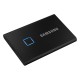 Samsung Portable SSD T7 Touch USB 3.2 1TB Black (MU-PC1T0K/WW) (SAMMUPC1T0KWW)