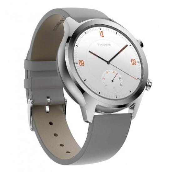 TicWatch C2 Siliver, Google Wear Smartwatch, Εγγύηση Αντιπροσωπείας