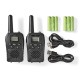 Nedis Walkie Talkie Σετ 2τμχ (WLTK1000BK) (NEDWLTK1000BK)