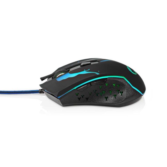 Nedis Gaming Ποντίκι Μαύρο (GMWD210BK) (NEDGMWD210BK)