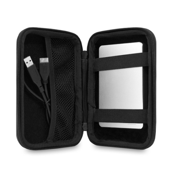 MediaRange Hard Disk Drive Wallet for External 2.5 Drives, White (MRBOX996)