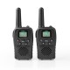 Nedis Walkie Talkie Σετ 2τμχ (WLTK1000BK) (NEDWLTK1000BK)