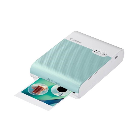 Canon Selphy Square QX10 Photo Printer Green (4110C007AA) (CANQX10GR)
