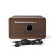Nedis Retro Επιτραπέζιο Ραδιόφωνο Ρεύματος Καφέ Brown/Silver (RDFM5110BN) (NEDRDFM5110BN)